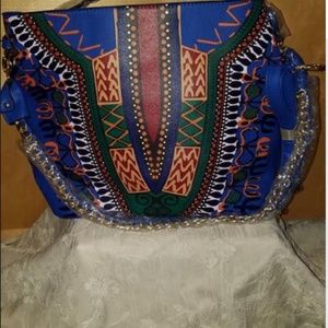 Multi color handbag